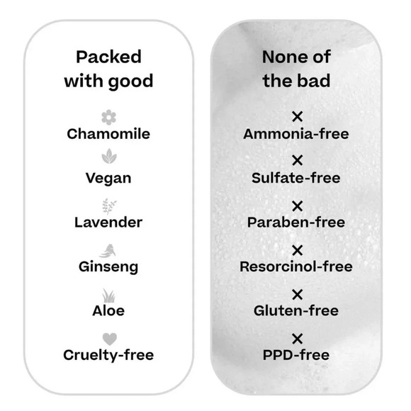 $10❤️‍🔥 ONLY 1! HALLY Fluffy G Foamy Glazy Hair Gloss BRASS-OFF BLONDE 👩🏼 NEW - Picture 4 of 9